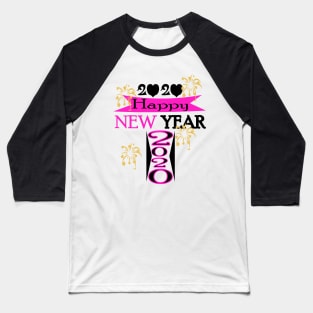 Happy New Year 2020 Baseball T-Shirt